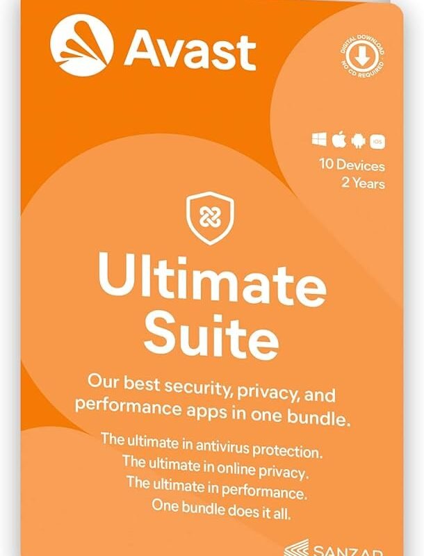 11 AVAST PROTECTION MULTI DEVICE FOR PCS, ANDROID, MAC WITH 1YEAR